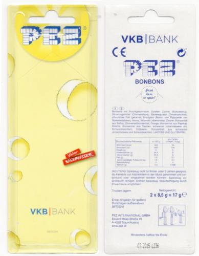 PEZ - Card MOC -Advertising Dispenser - Viktor Ksebeisser