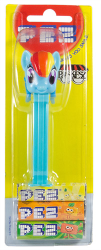PEZ - Card MOC -Animated Movies and Series - My little Pony - Rainbow Dash