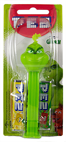 PEZ - Card MOC -Animated Movies and Series - Grinch - The Grinch
