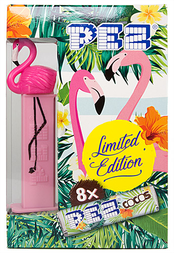 PEZ - Card MOC -PEZ Miscellaneous - Flamingo Floyd