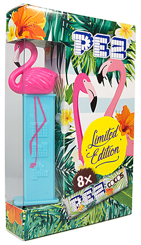 PEZ - Card MOC -PEZ Miscellaneous - Flamingo Mabel