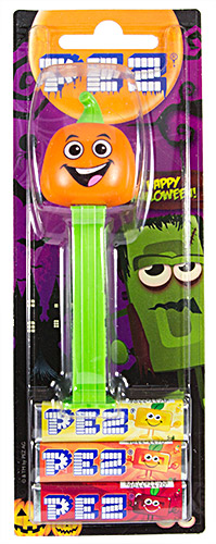 PEZ - Card MOC -Halloween - Pumpkin - Happy Pumpkin - F