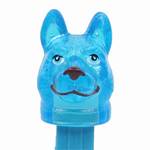 PEZ - Digger the Dog  Crystal Blue Head on blue
