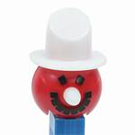 PEZ - Snowman C Red Head, Blue Stem