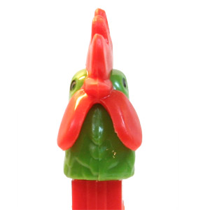 PEZ - Easter - Rooster - Green Head, Red Comb