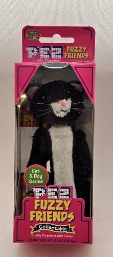 PEZ - Plush Dispenser - Fuzzy Friends Dogs & Cats - Boo the Cat