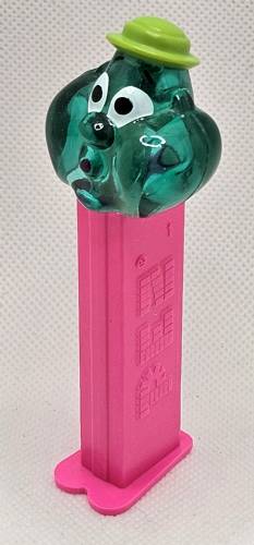 PEZ - Crystal Collection - Bubbleman - Green Crystal Head