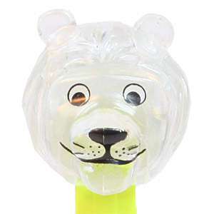 PEZ - Crystal Collection - Lion - Clear Crystal Head