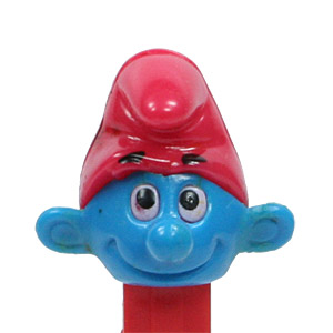 PEZ - Smurfs - Series A - Smurf - Red Hat - A