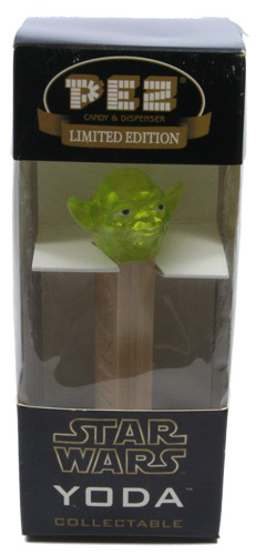 PEZ - Star Wars - Limited Edition - Yoda - Green Crystal Yoda - A