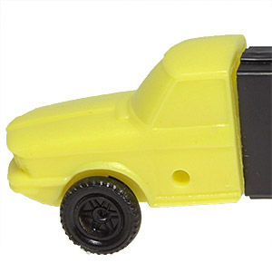 PEZ - Trucks - Series C - Cab #4 - Yellow Cab - B