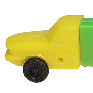 PEZ - Trucks - Series C - Cab #4 - Yellow Cab - B