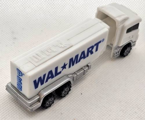 PEZ - Advertising Walmart - Transporter - White cab, white trailer