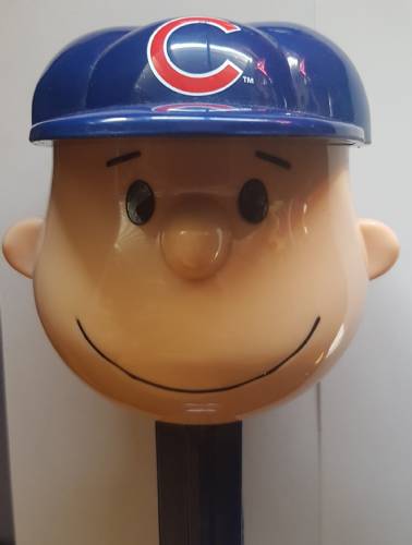 PEZ - Giant PEZ - Peanuts - MLB Charlie Brown - Chicago Cubs