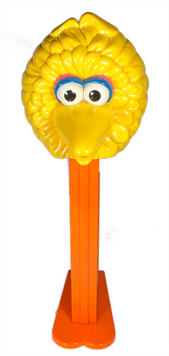 PEZ - Giant PEZ - Sesame Street - Big Bird - Yellow Head