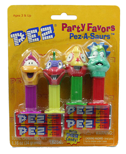 PEZ - Party Favors - PEZ-A-Saurs - PEZ-A-Saurs Package