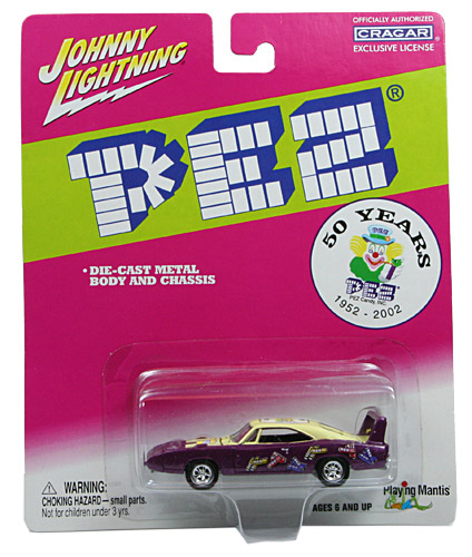 PEZ - Johnny Lightning - PEZ 50th Anniversary - '69 Dodge Daytona
