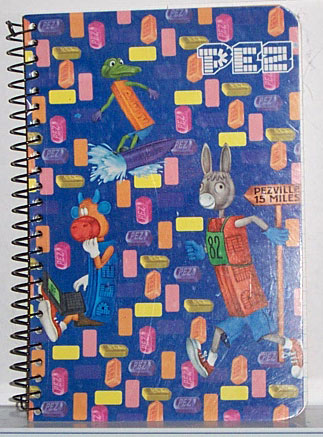 PEZ - Miscellaneous (Non-Dispenser) - PEZ Notebook (Small) - Crocodile, Cow, Donkey