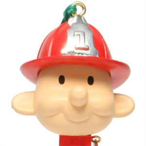 PEZ - Ornaments - Carlton Cards - Firefighter