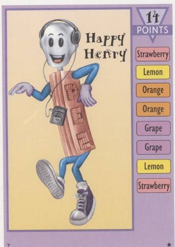 PEZ - PEZ Card Game - Individual Cards - Happy Henry - #7