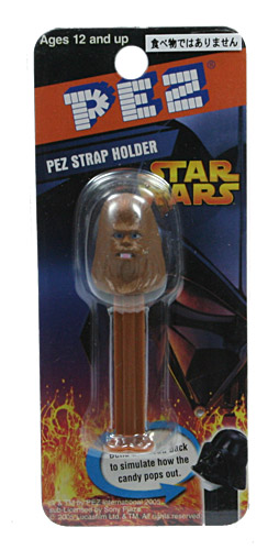 PEZ - Strap Holders - Star Wars - Chewbacca