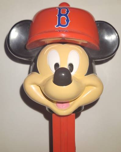 PEZ - Giant PEZ - Disney - MLB Mickey Mouse - Boston Red Sox