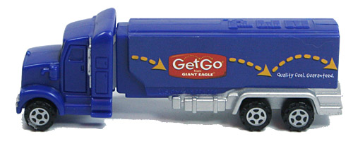 PEZ - Advertising Get Go - Get Go - Blue cab, blue trailer