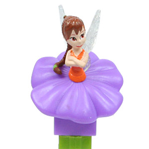 PEZ - Disney Classic - Fairies - Fawn - purple flower, no lines