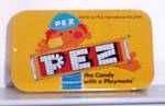 PEZ - Tin  small, the Candy with a Playmate