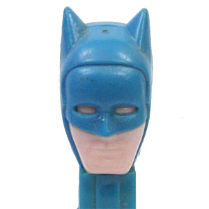 PEZ - Super Heroes - DC - Batman - Blue Hood, ivory face - A