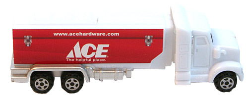 PEZ - Advertising ACE Hardware - Truck - White cab - toolbox