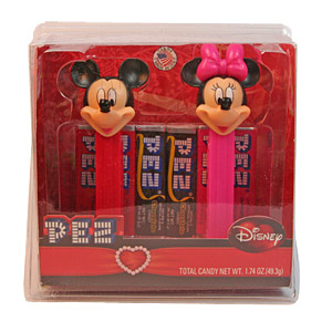 PEZ - Valentines Gift Set - Mickey & Minnie Gift Set