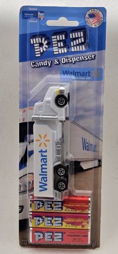 PEZ - Advertising Walmart 2008 - Tanker - White cab, white trailer