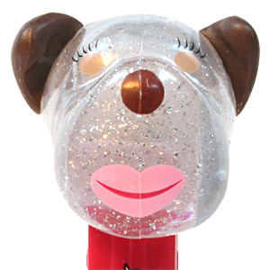 PEZ - AWL / SOS - Christmas 2011 - Barkina - Crystal Glitter Head