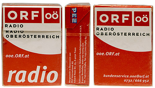 PEZ - Dextrose Packs - Advertising Packs - ORF O radio