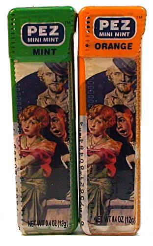PEZ - Mini Mints - Norman Rockwell - Ukelele Serenade