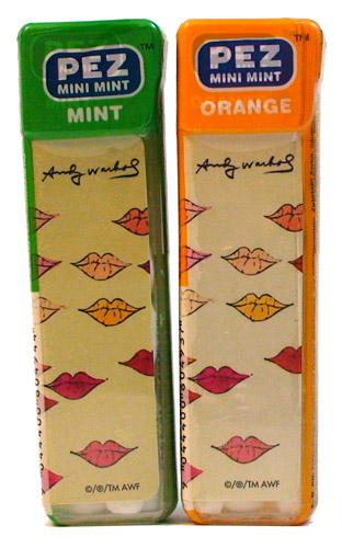PEZ - Mini Mints - Andy Warhol - Lips