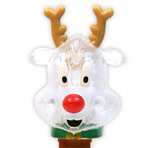 PEZ - Christmas - Crystal Collection - Reindeer - Crystal Head - B