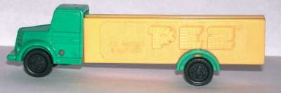 PEZ - Trucks - Series A - Cab #16 - Light Green Cab - A