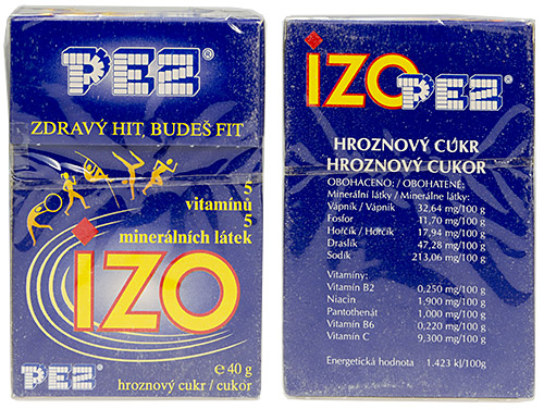 PEZ - Dextrose Packs - IZO 5 sportsmen - B