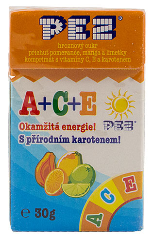 PEZ - Dextrose Packs - ACE - orange