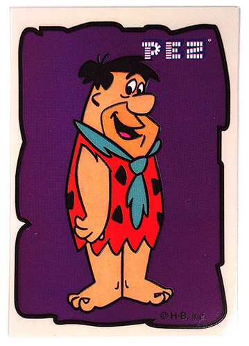PEZ - Stickers - Flintstones - Large - Fred Flintstone Standing