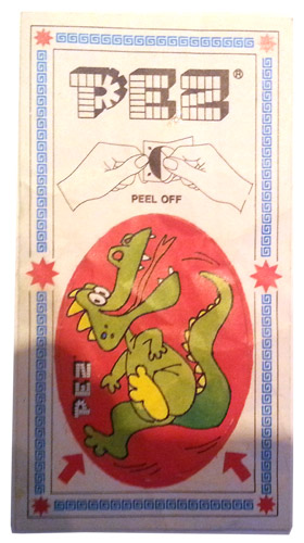 PEZ - Stickers - Sticker Singles (1980s) - Crocodile