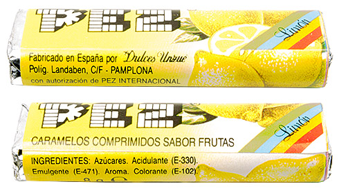 PEZ - Major Types - Fruit - Fruit - F-P 01.2