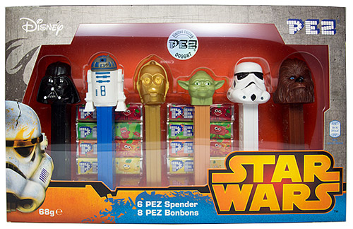 star wars pez limited edition