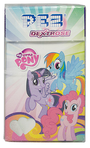 PEZ - Dextrose Packs - My Little Pony - nutrition backside - A