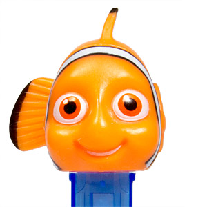 PEZ - Finding Nemo / Dory - Finding Nemo - Nemo - thicker line head fin - B