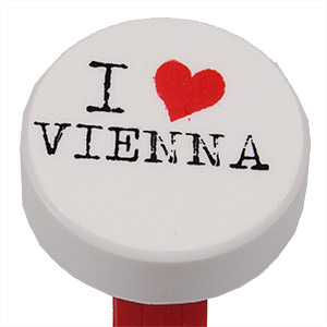 PEZ - I ♥ Austria - Puck I ♥ Vienna