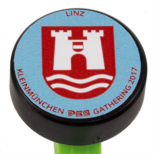 PEZ - Kleinmnchner PEZ Sammeltreffen - 2017 - Puck - Linz emblem