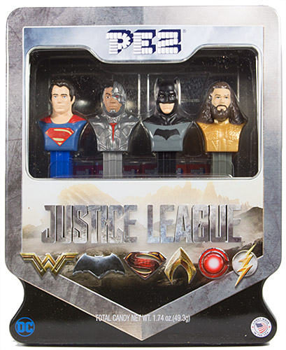 PEZ - Super Heroes - Justice League - DC - Justice League Tin